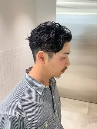 パーマ メンズ 大人スタイル 太田のヘアスタイル