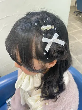 ヘアアレンジ uros.中目黒 moekaのヘアスタイル
