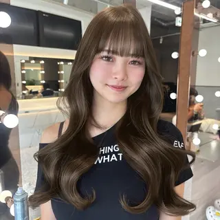 ロング カラー 🍒ブリーチなしカラ ー／Sakura🍒のヘアスタイル