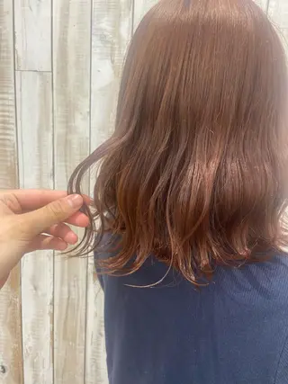 セミロング ベージュカラー/ いぢちるみのヘアスタイル