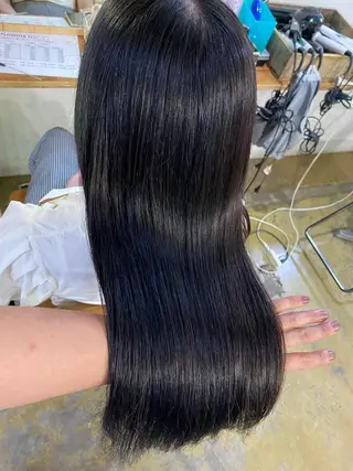 ロング カラー 和歌山髪質改善 那須優太のヘアスタイル