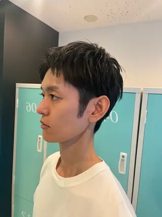 メンズ Rena🦄顔まわり カット🤍✂️のヘアスタイル
