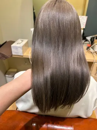 ロング カラー 久木原 ゆりのヘアスタイル