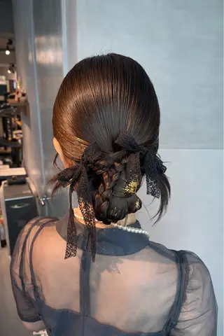 ヘアアレンジ charm《銀座》 ヘアセット/縮毛矯正のヘアスタイル