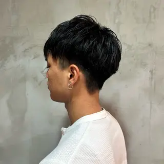 メンズ KUMA🧸インナー /メンズパーマのヘアスタイル