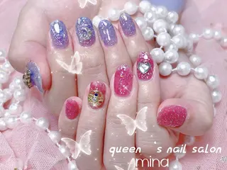 ネイル 🦋チップ長さだし 専門店🦋のネイルデザイン