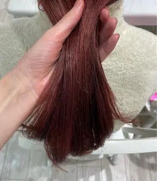 カラー ヘアアレンジ/ 暖色🩵hazukiのヘアスタイル