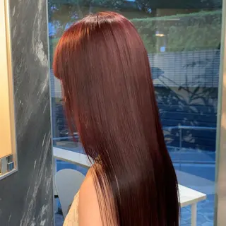 ロング カラー れい🫧 ハイトーン特化のヘアスタイル