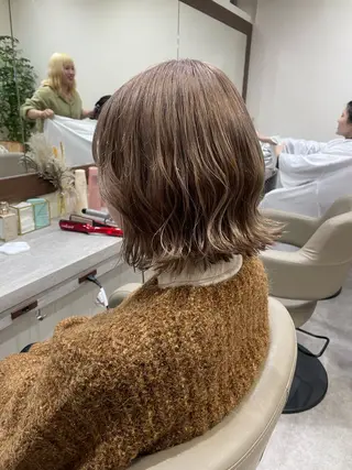 ショート 韓国風パーマ/ヘア セット/店長みづきのヘアスタイル