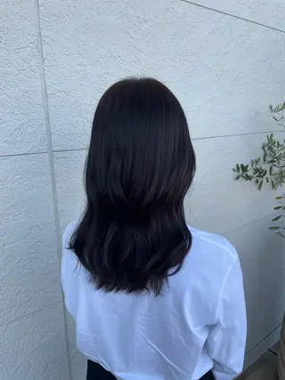 ロング カラー 鵜飼 真伍のヘアスタイル