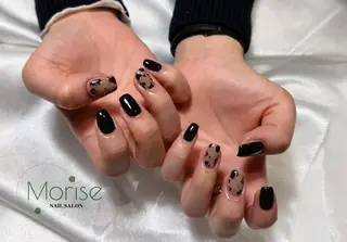 ネイル MoriseNail Jr研修💜はるかのネイルデザイン