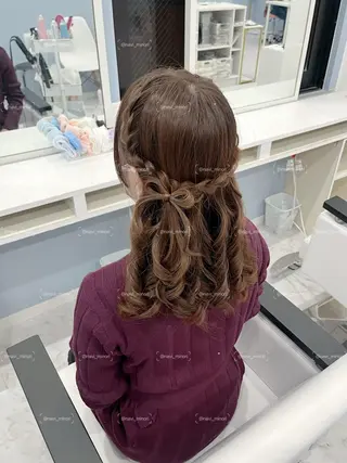 セミロング Hairset minoriのヘアスタイル