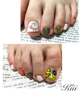 ネイル kiii.__ ✴︎*のネイルデザイン