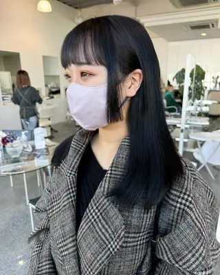 ロング カラー 🫧ヒシダアキ taboo.i🫧のヘアスタイル