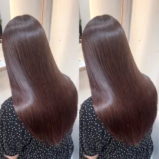 ロング カラー ハイトーン🎀 暖色系カラー🎀愛美のヘアスタイル