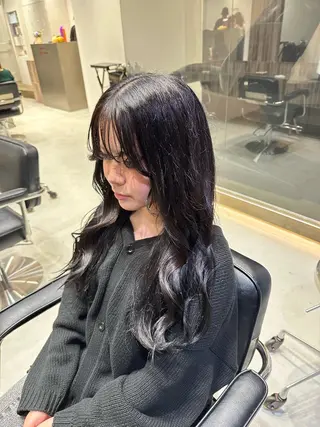 ロング カラー 横浜/メンズ特化/ Farbe/田中颯斗のヘアスタイル
