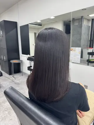 ミディアム 髪質改善メニュー 長井 美佐子のヘアスタイル