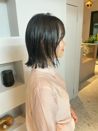 ショート カラー カチモリ/無料 ヘアアレンジ/咲美のヘアスタイル