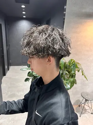 ショート パーマ メンズ 【メンズサロン】 BLUCK 横浜のヘアスタイル