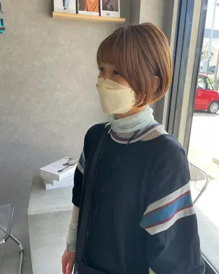 ショート 河原 亮のヘアスタイル
