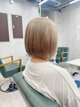 ショート カラー 似合わせ🌿‬髪質 改善🧸RYUGOのヘアスタイル
