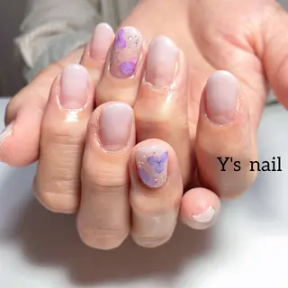 ネイル 手書きが得意🖌️ Y’s  nailのネイルデザイン