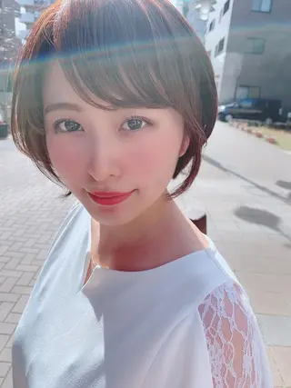 ショート 山口 一馬のヘアスタイル
