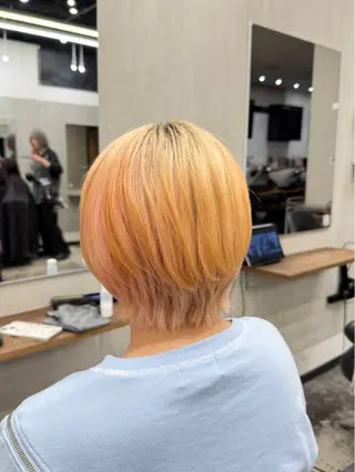 ショート ハイトーン/ Runa⟡.·のヘアスタイル