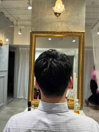 ショート メンズ 徳永 侑紀のヘアスタイル