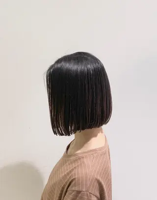 ショート ショート、ボブ/ 川鍋薫のヘアスタイル