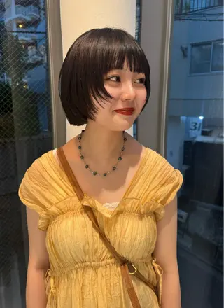 ショート 似合わせボブ/ 大人ボブ🩵しおのヘアスタイル
