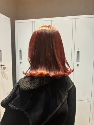 カラー ブリーチなしカラー/ パーマ/おとは🦖♡のヘアスタイル
