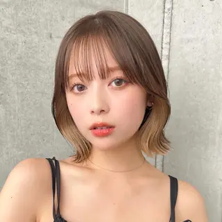 ミディアム エリアNo.1ボブ 💟Nanatsuのヘアスタイル
