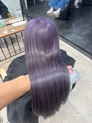 カラー ギャル/ハイトーン 特化/ルイヤのヘアスタイル