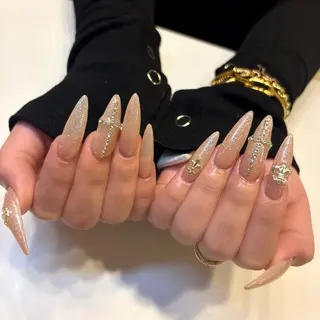 ネイル ️🩵Merci Miyu 南堀江️のネイルデザイン