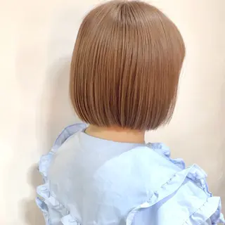 ショート カラー 髪質改善/ブリーチ毛 縮毛矯正/ MIHOのヘアスタイル