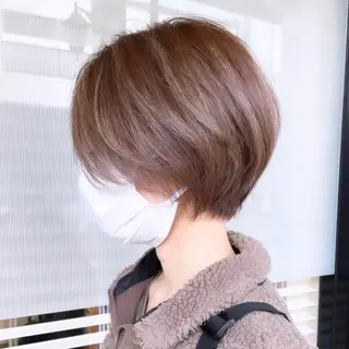 ショート カラー 田中航平/渋谷ボブ/ レイヤーボブのヘアスタイル