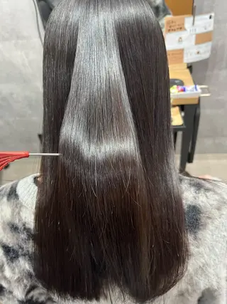 ロング ヤマモト ヒロミのヘアスタイル