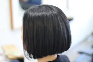 ショート カラー パーマ 矢島 真樹のヘアスタイル