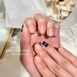 ネイル Blanche mimi.u_aのネイルデザイン