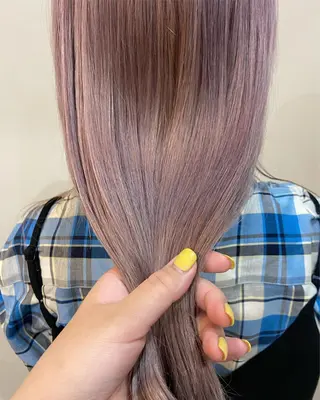ロング カラー ヘアアレンジ ボブ/透明感カラー 🧸YUI❤️のヘアスタイル