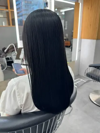 ロング カラー 【縮毛矯正/カラー】 今野寛己のヘアスタイル