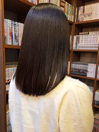 ミディアム 船引 竜将のヘアスタイル