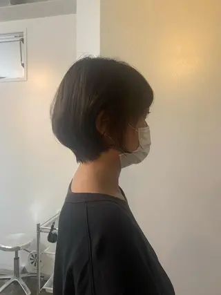 ショート 末次 史奈のヘアスタイル