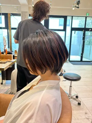 ショート 大人ショート特化/ カットモデル/表参道のヘアスタイル