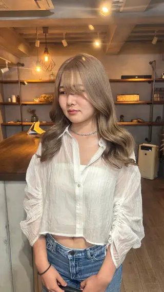 ロング 🦭☪️Azumi 縮毛矯正☪️🦭のヘアスタイル