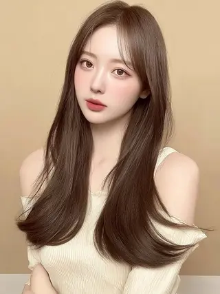 ロング 岡田 望愛🫧のヘアスタイル