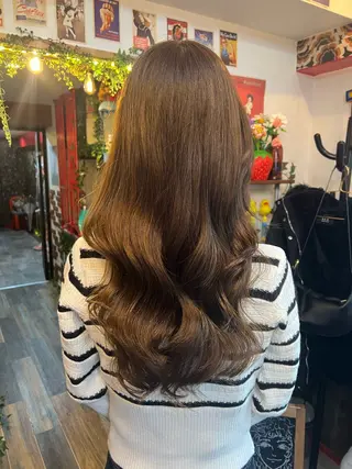 ロング カラー カラーパティシエ facce🌼ikoのヘアスタイル