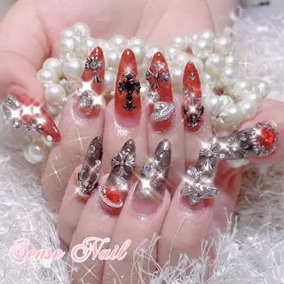 ネイル ロング 🎀Sense Nail渋谷店🎀のネイルデザイン