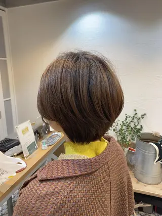 ショート カラー 韓国ヘア☁️ mitsukiのヘアスタイル